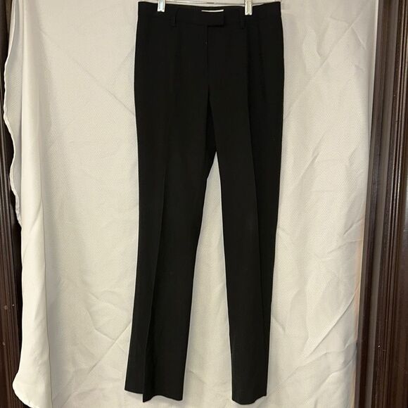 Hugo Buscati Black Dress Pants with Sleek Tailored Design - Picture 1 of 3